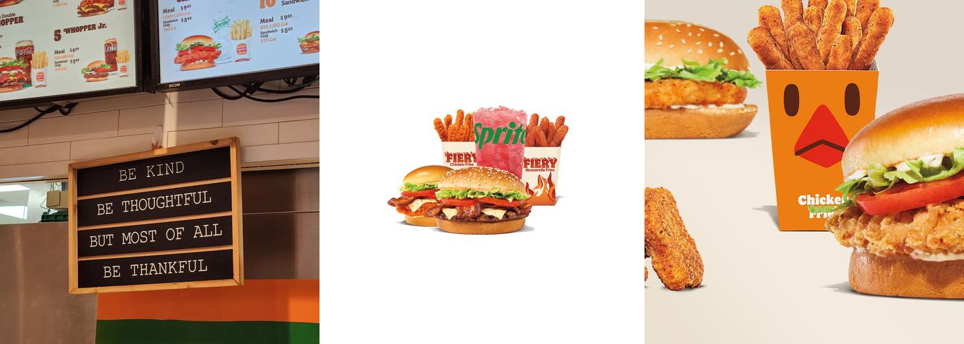 Burger King Menu
