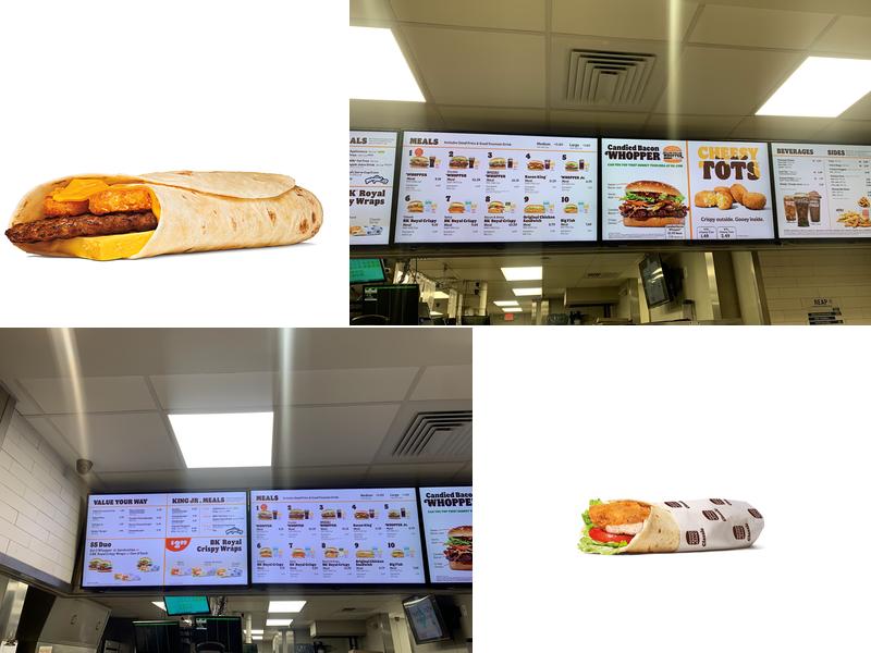 Burger King Menu