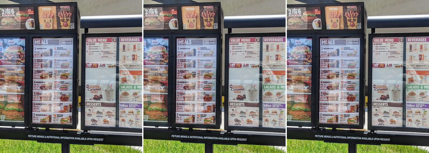 Burger King Menu