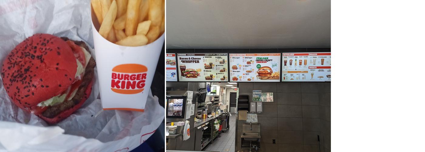 Burger King Menu