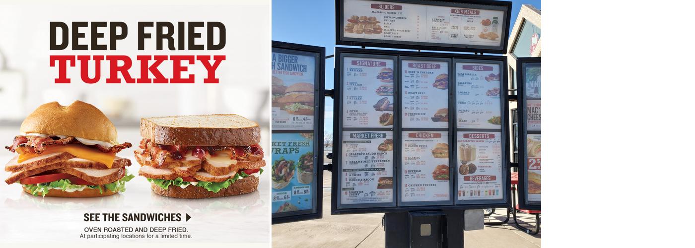 Arby's Menu