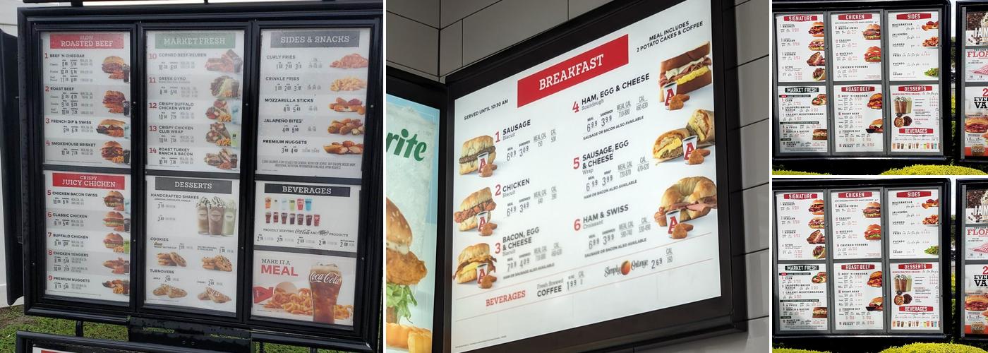 Arby's Menu