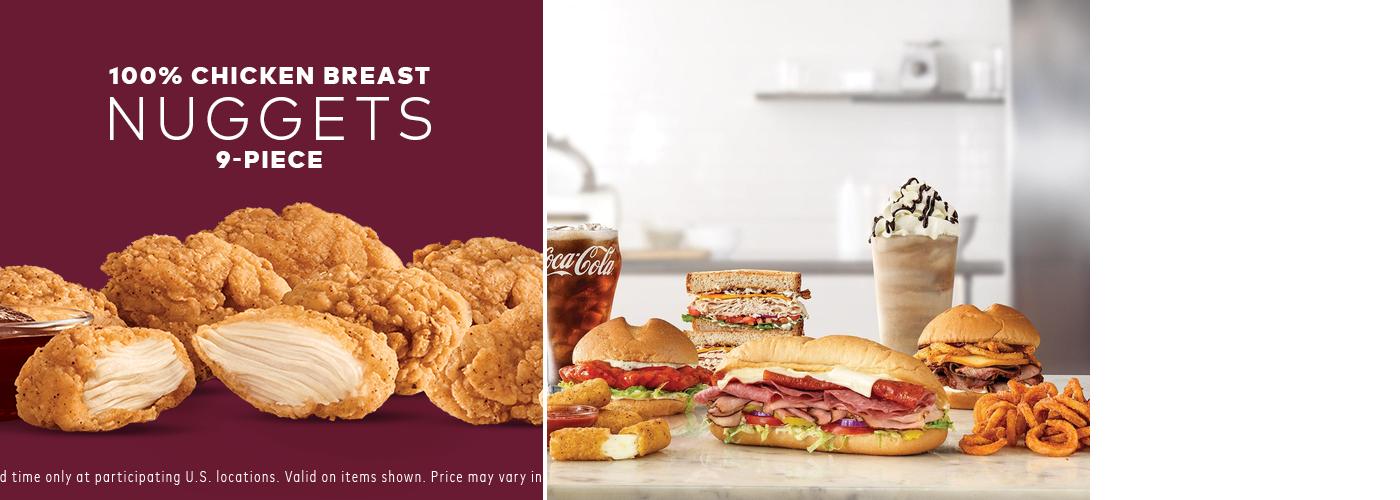 Arby's Menu