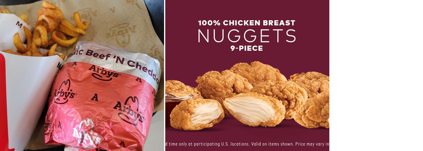 Arby's Menu