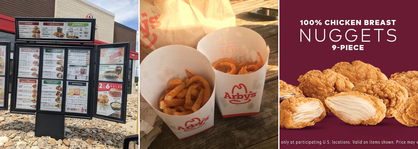 Arby's Menu