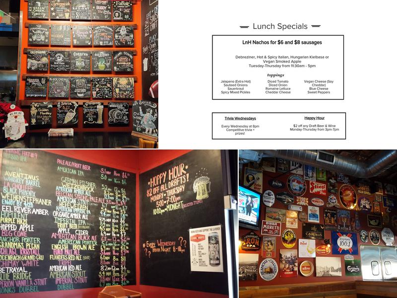 Link N Hops Menu