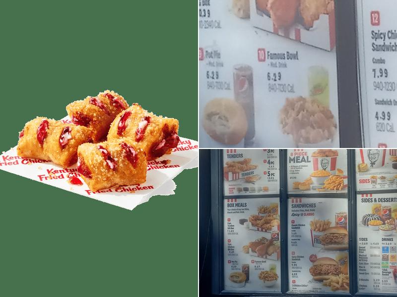 KFC Menu