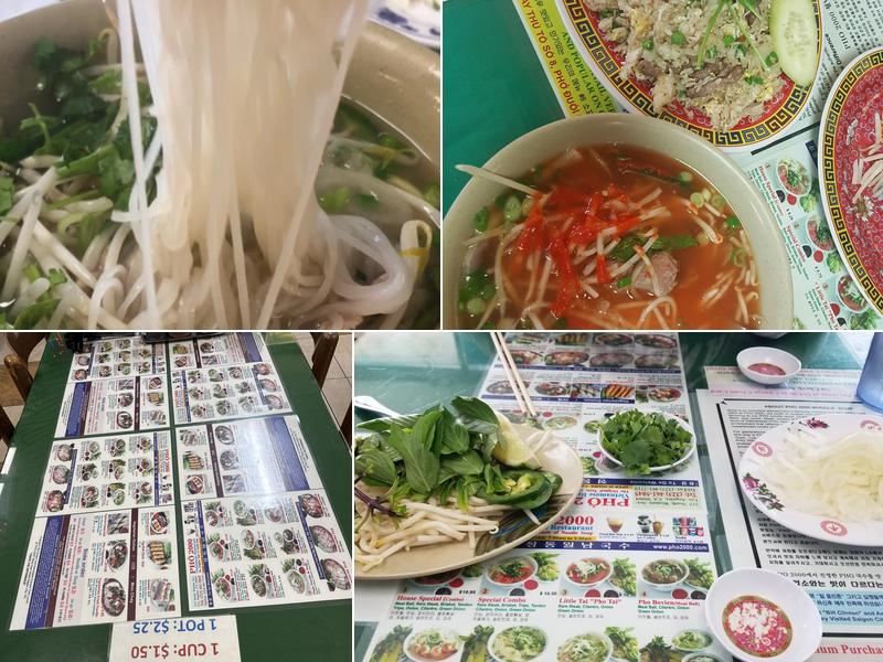 Phở 2000 Restaurant Menu