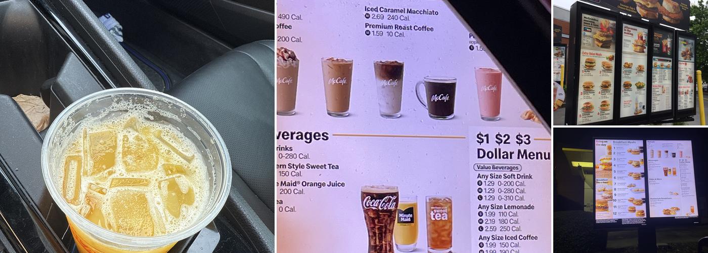 McDonald's Menu