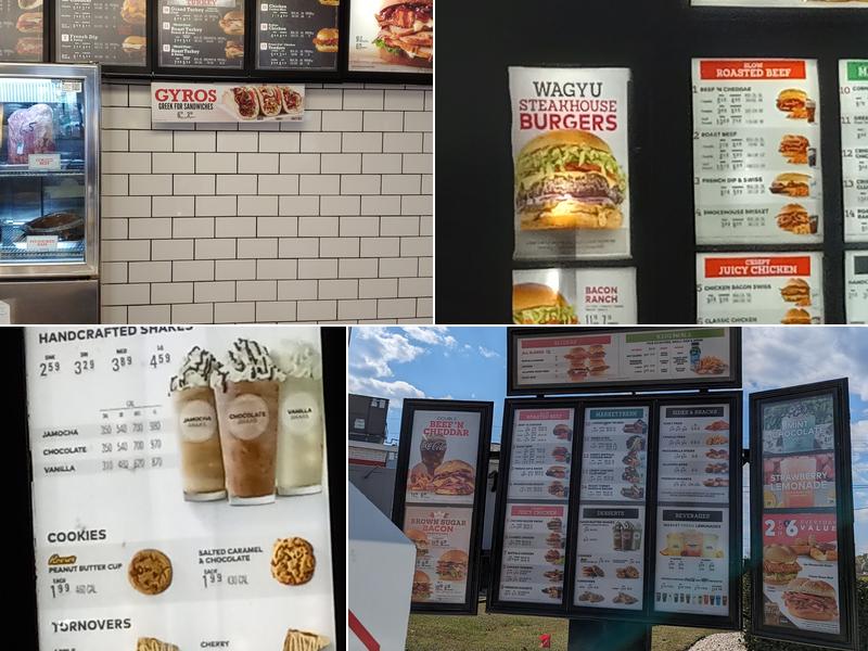 Arby's Menu