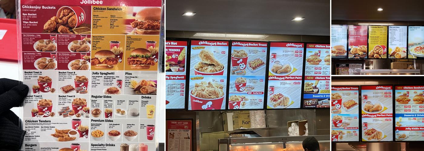Jollibee Menu