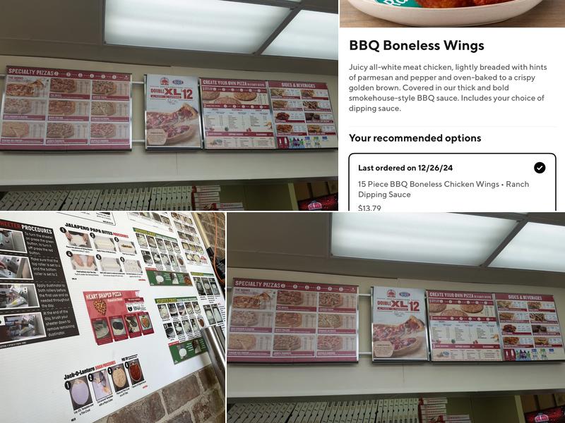 Papa Johns Pizza Menu