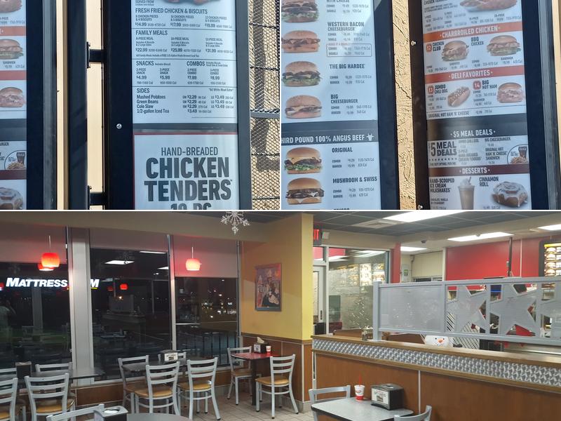 Hardee's Menu