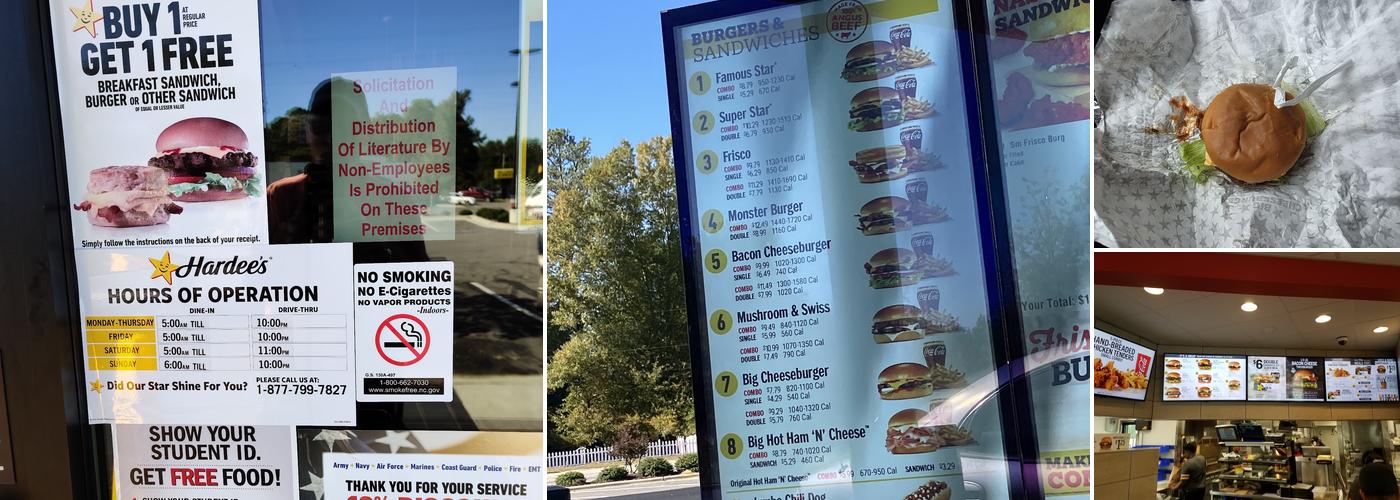 Hardee’s Menu