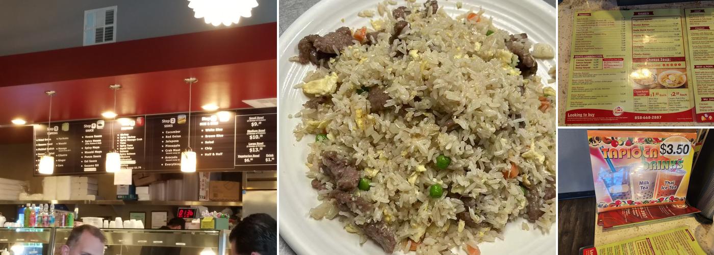 369 Ramen. Poke .Chinese Cusine Menu