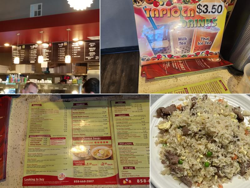 369 Ramen. Poke .Chinese Cusine Menu