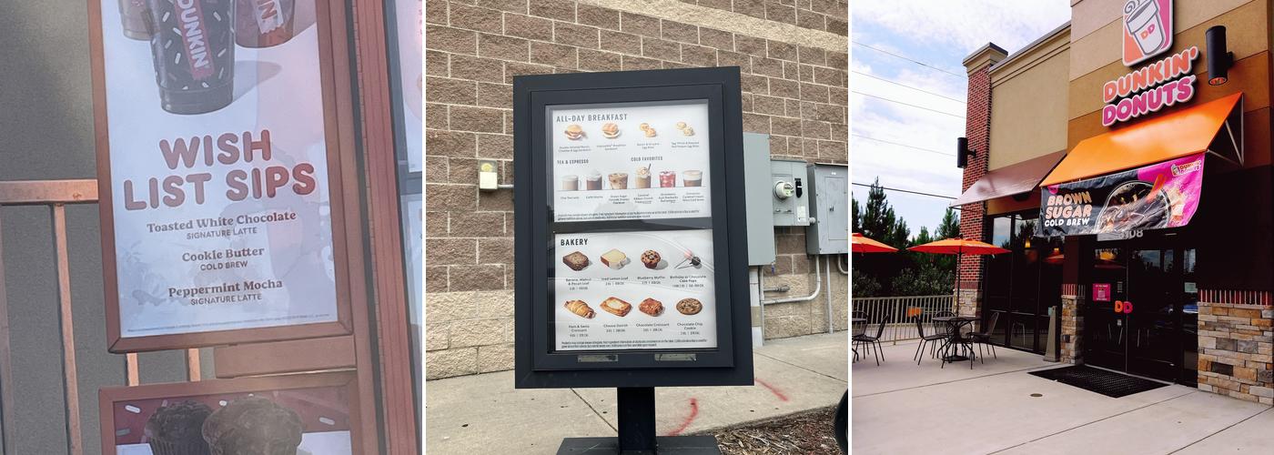 Dunkin' Menu