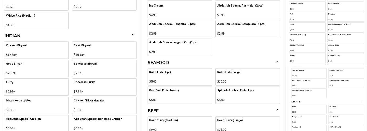 Abdullah Menu