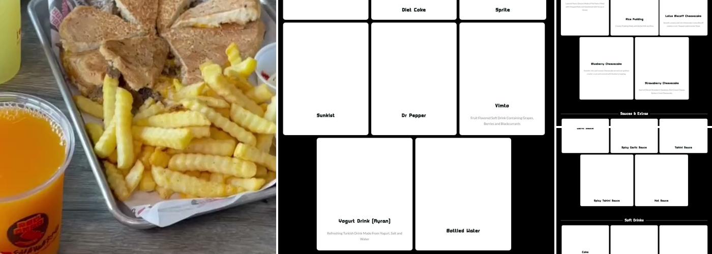 Abu Omar Halal - Spring, TX Menu