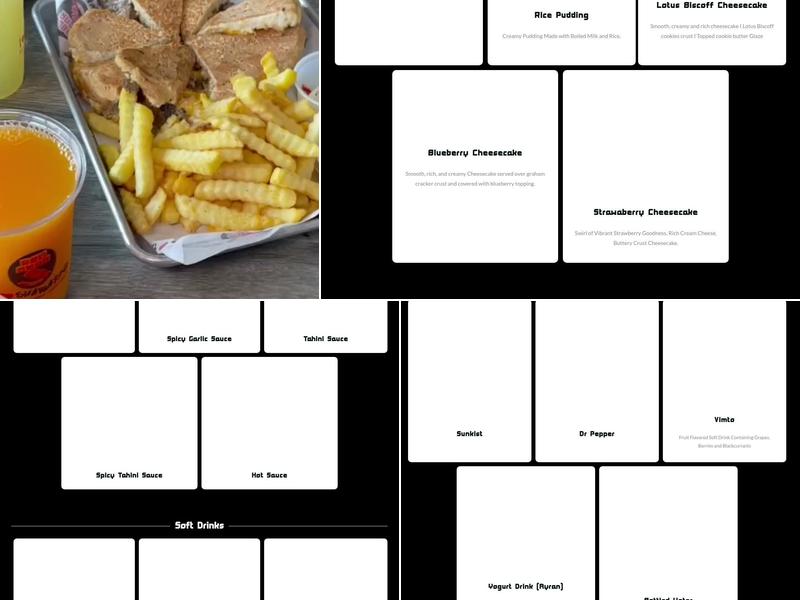 Abu Omar Halal - Spring, TX Menu