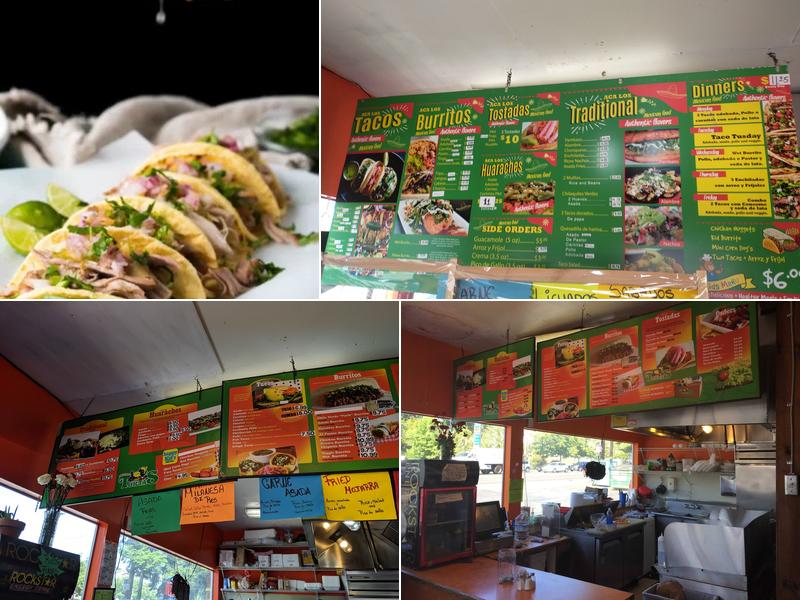 Aca Las Tortas Martha Lake Menu