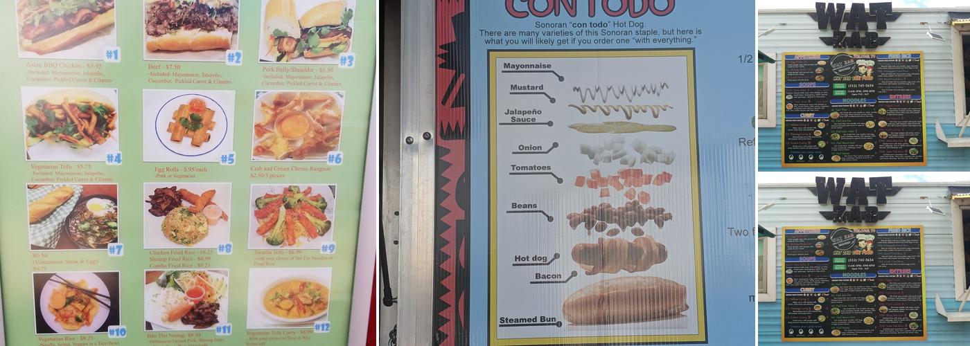 5000 Burnet Menu