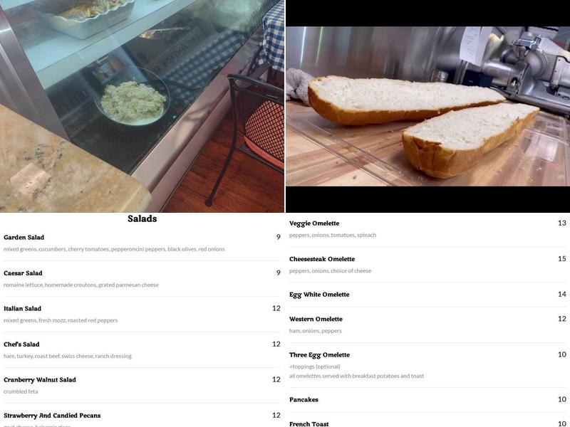 Agamie Gourmet Delicatessen & Caterers Menu