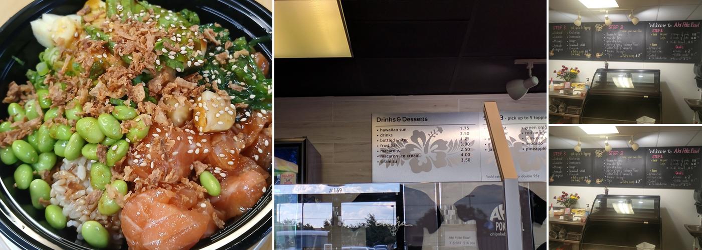 Ahi Poke Bowl Menu