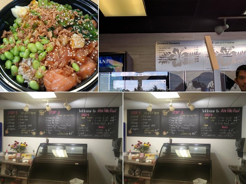 Ahi Poke Bowl Menu