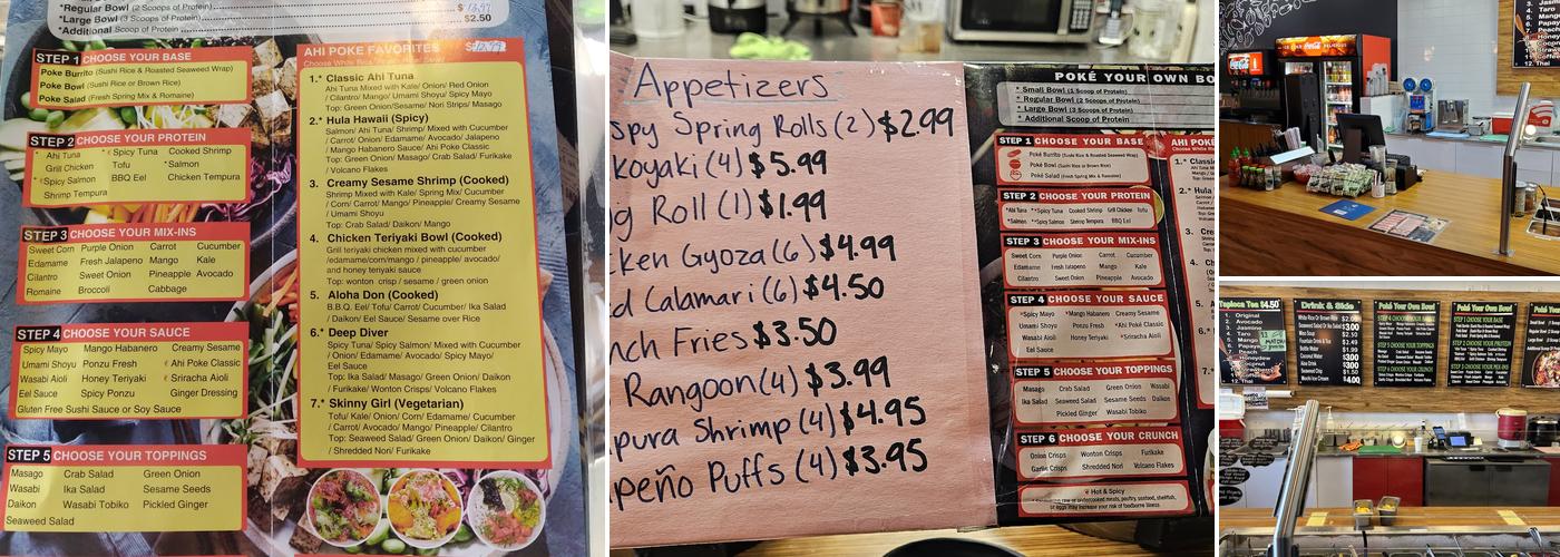 Ahi Poke - Hawaii Bowl & Tapioca Tea Houston Menu