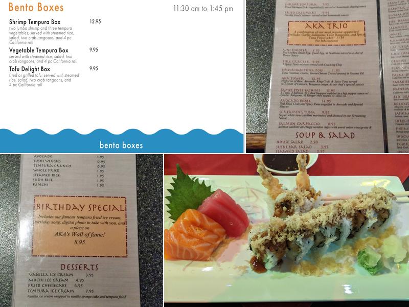 Koi Sushi & Hibachi Menu