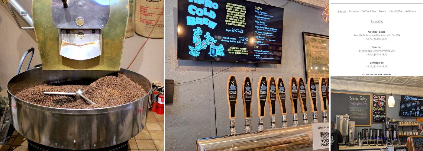 Allegheny Coffee & Tea Exchange Menu