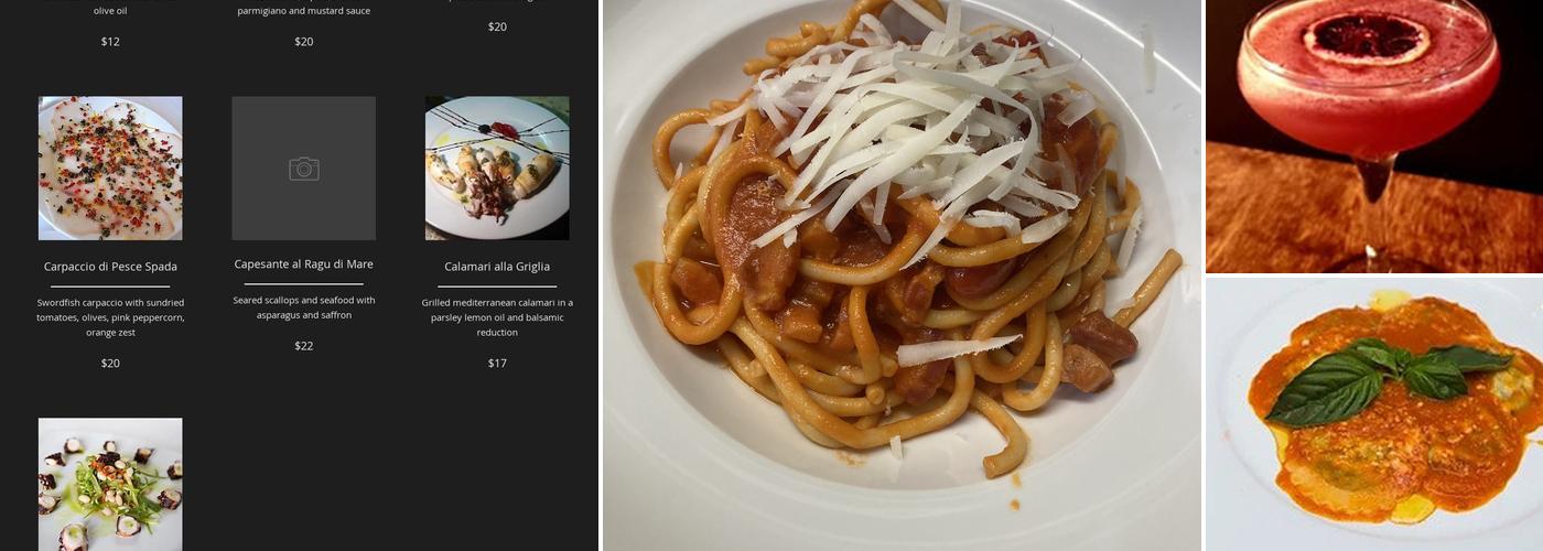 Amarone kitchen and bar Menu