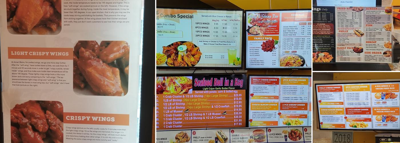 Ameri Bistro Menu