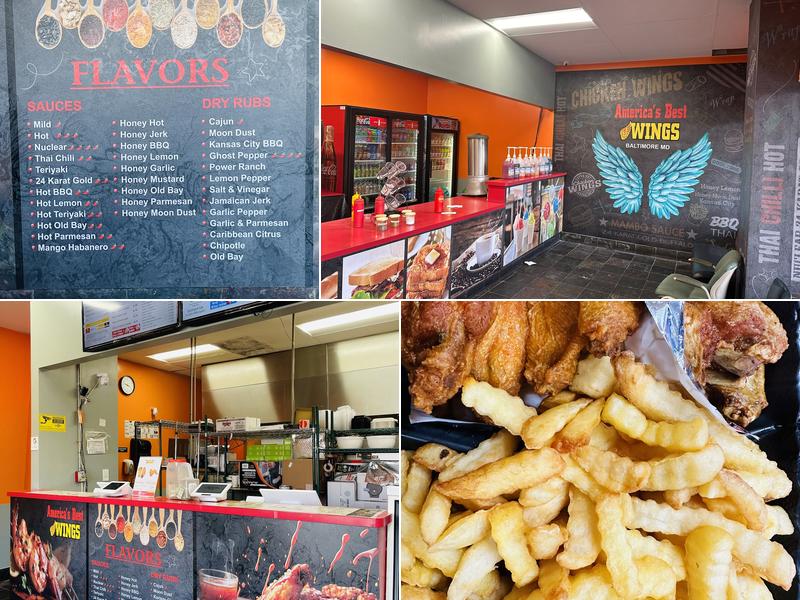 America's Best Wings & sub (Halal) Menu