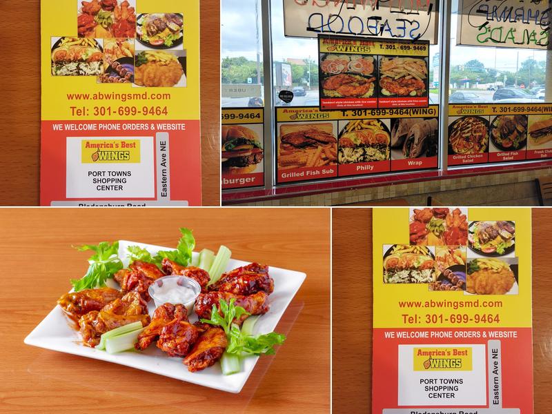 America's Best Wings Menu