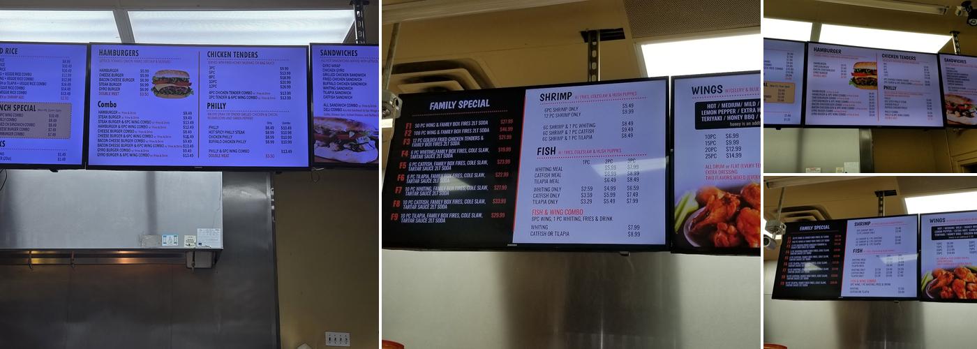 US Deli Menu