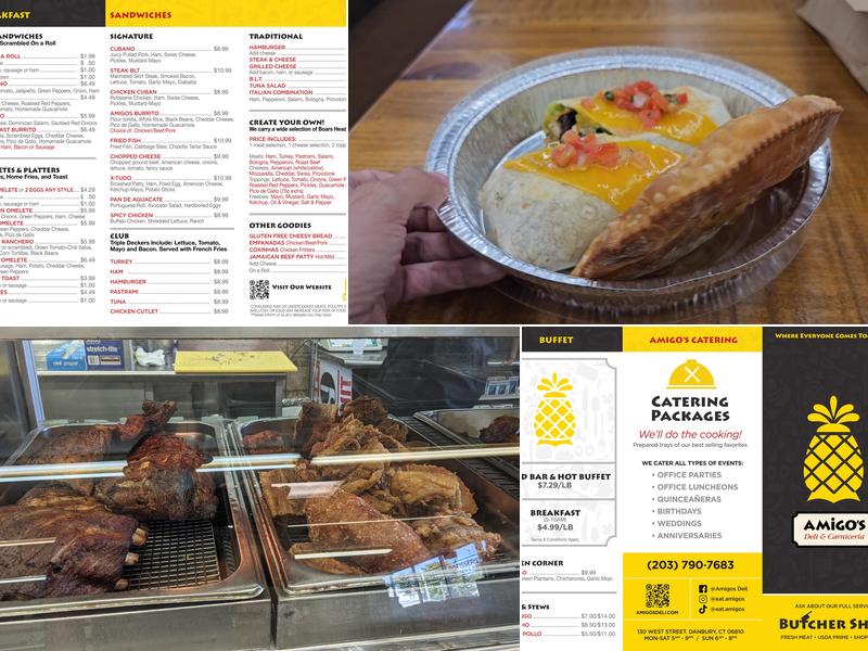 Amigos Deli & Groceries Menu