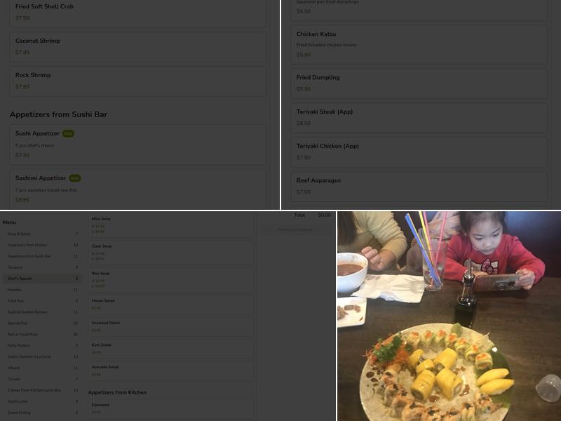 Ang's Sushi Bistro Menu