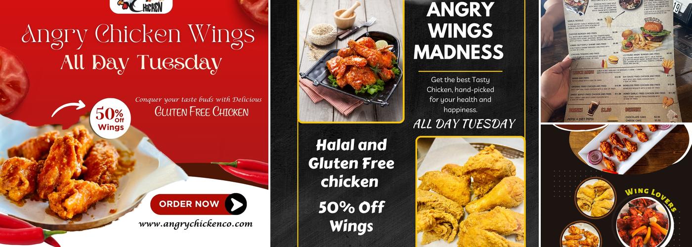 Angry Chicken Menu