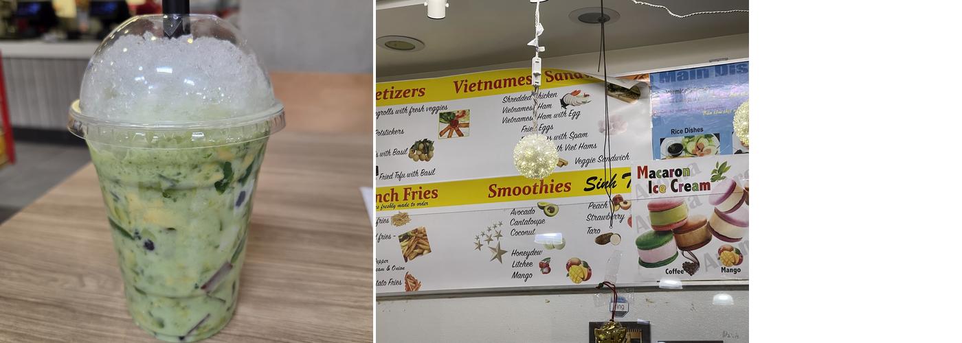 Aroma Coffee and Snacks Menu