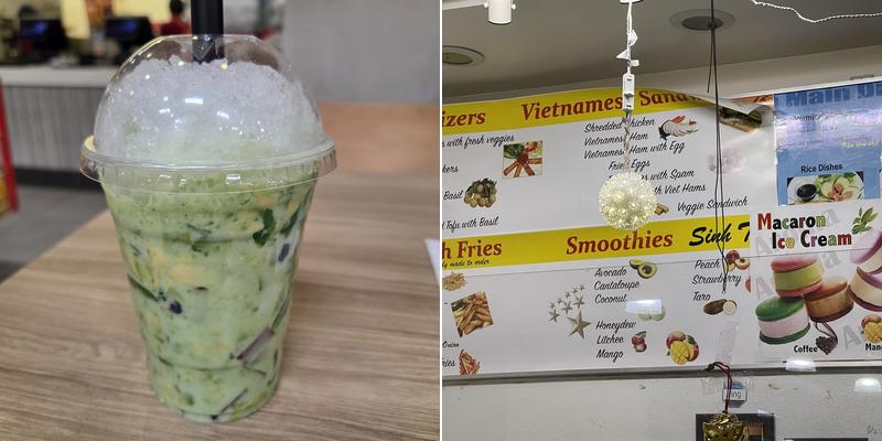 Aroma Coffee and Snacks Menu