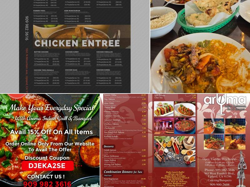 Aroma Bar And Restaurant Menu