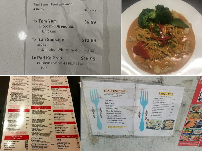 Asian Corner Thai Menu