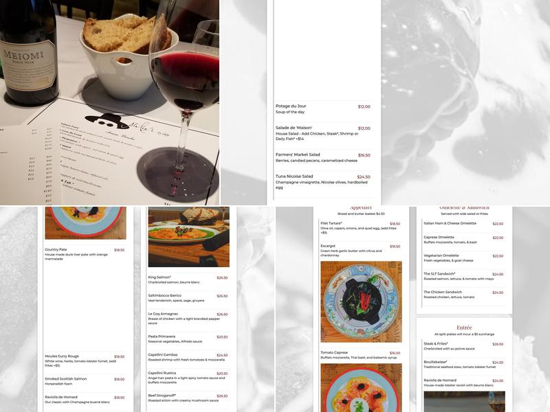 Atelier by Radex Menu