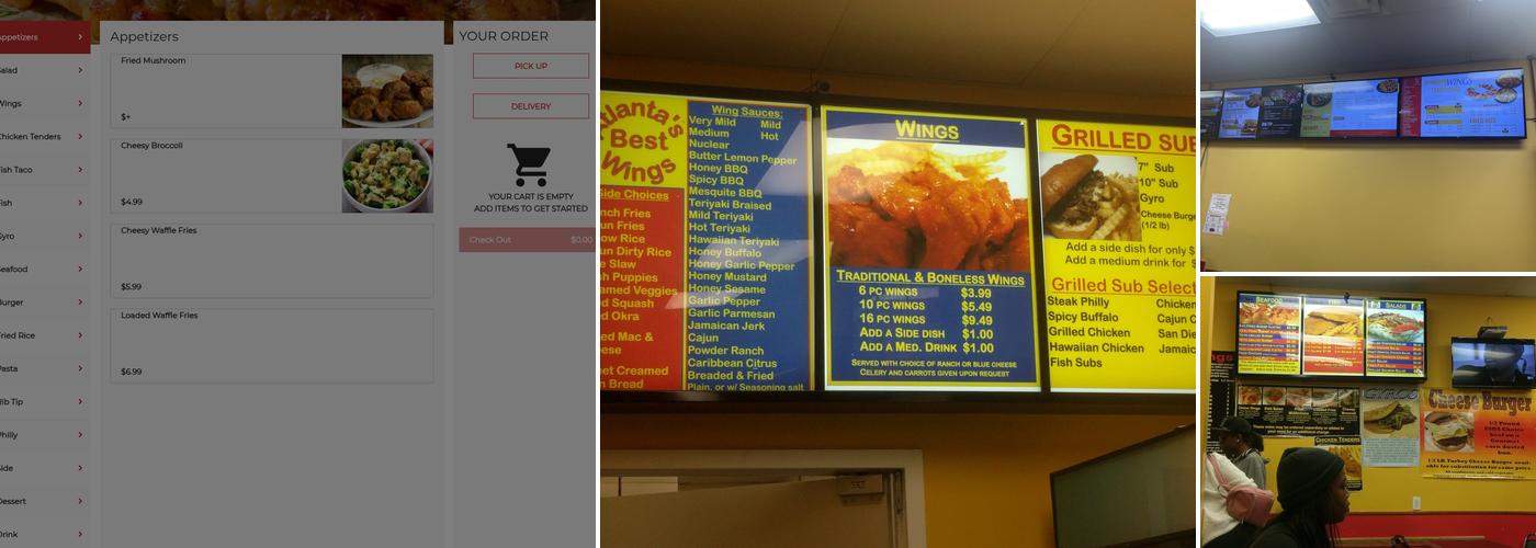 Atlanta's Best Wings Menu