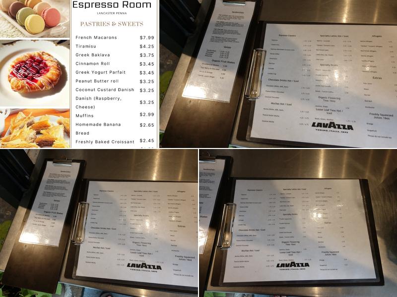 Aura Little Cafe - Espresso & Boba Tea Menu