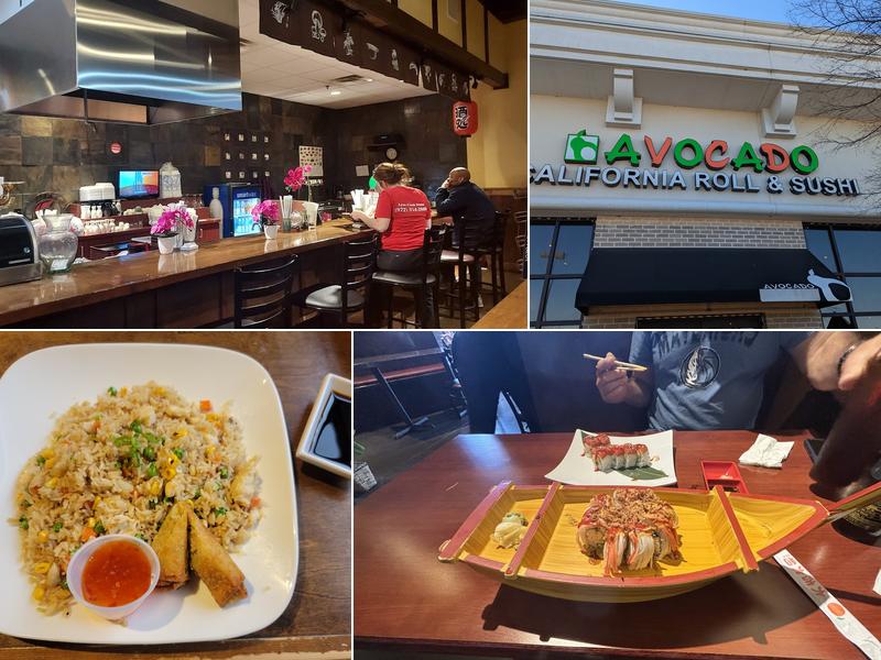 Avocado California Roll & Sushi