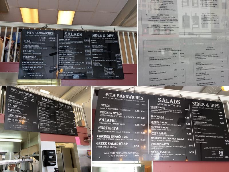 Ayola Menu