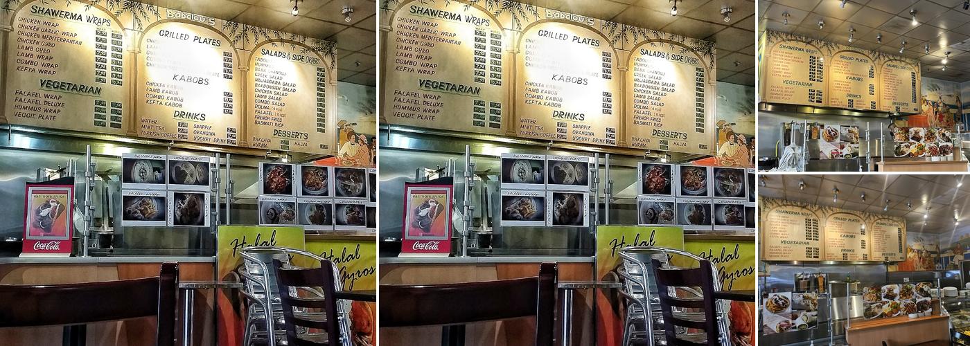 Babalou's Mediterranean Menu